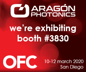 Aragón Potonics Visit us at OFC 2020 in San Diego